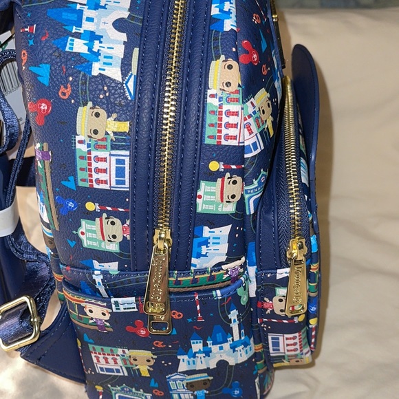 AUTHENTIC DISNEY PARKS EXCLUSIVE LOUNGEFLY Backpack - Picture 5 of 5